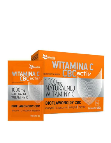Witamina C CBC Activ 21 saszetek EkaMedica