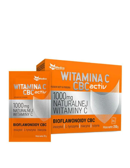 Witamina C CBC Activ 21 saszetek EkaMedica