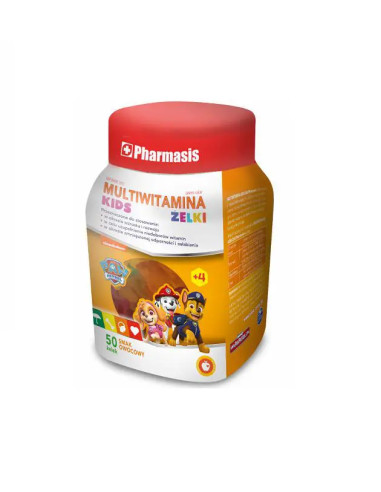 Multiwitamina Kids Żelki Psi Patrol 50 szt...