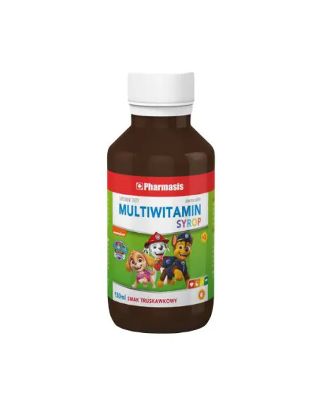 Syrop dla dzieci Multiwitamina 1+ Psi Patrol 150 ml Pharmasis