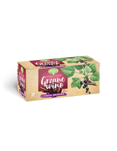 Grzane wino z czarną porzeczką fix herbatka owocowa 30...