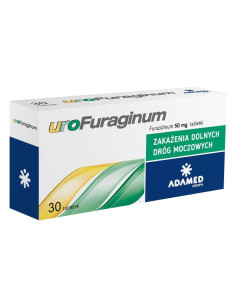 UroFuraginum 50 mg 30 tabl.