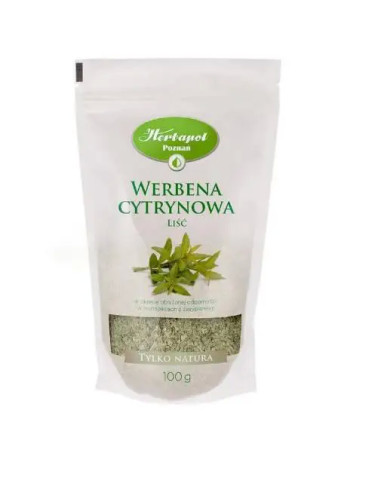 Werbena cytrynowa liść 100 g Herbapol Poznań