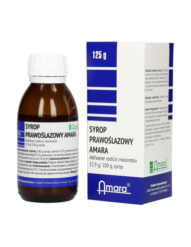 Syrop prawoślazowy Amara 125 g