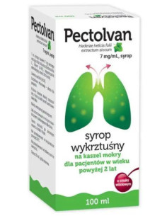Pectolvan syrop wykrztuśny 7 mg/ml 100 ml