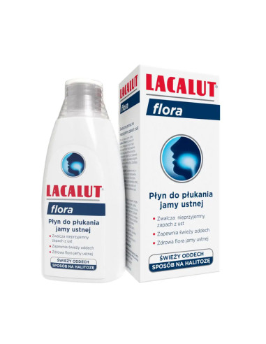 Lacalut flora płyn do płukania jamy ustnej...