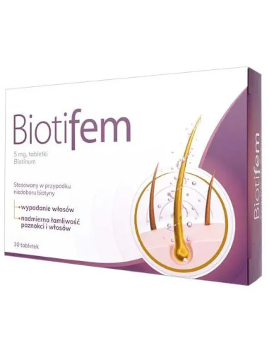 Biotifem 5 mg 30 tabletek