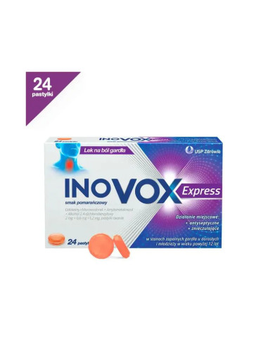 Inovox Express pastylki twarde smak...