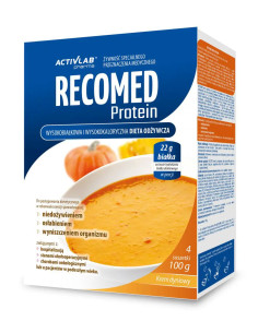 Recomed Protein o smaku kremu dyniowego 4 saszetki x 100 g