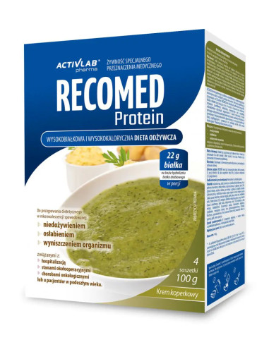 Recomed Protein o smaku kremu koperkowego 4...