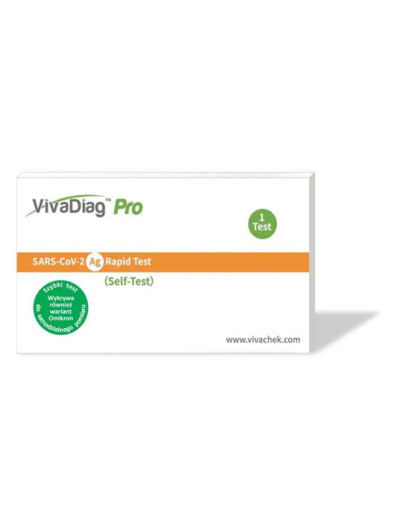 Test na covid VivaDiag Pro SARS-CoV-2 Szybki test 1 sztuka