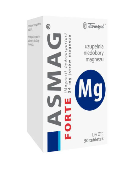 Asmag Forte 34 mg 50 tabletek