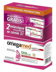 Omegamed Optima 30 tabletek + 30 kapsułek DWUPAK 60...