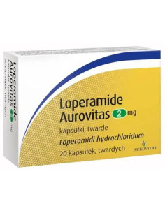 Loperamide Aurovitas 2 mg 20 kaps.