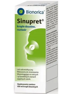 Bionorica Sinupret krople 100 ml