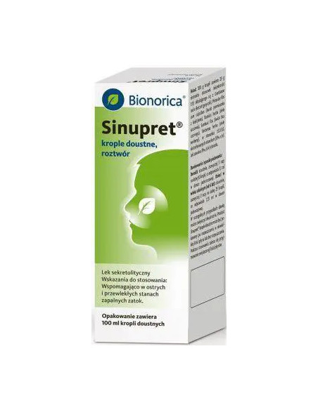 Bionorica Sinupret krople 100 ml