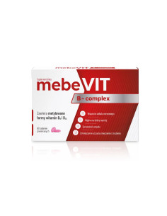 MebeVIT B-complex 60 tabletek powlekanych