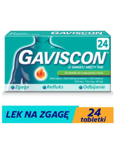 Gaviscon 24 tabl.