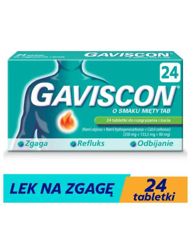 Gaviscon 24 tabl.