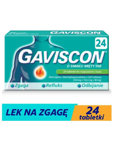 Gaviscon 24 tabl.