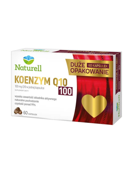 Naturell Koenzym Q10 100 mg 60 kapsułek 