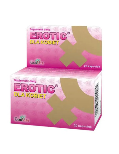 Erotic dla kobiet kapsułki 20 szt.