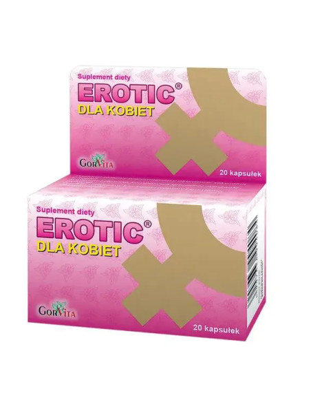 Erotic dla kobiet kapsułki 20 szt.