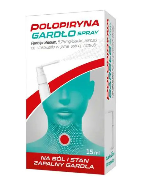 Polopiryna Gardło Spray 15 ml