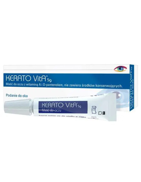 Kerato VitA maść do oczu 5 g