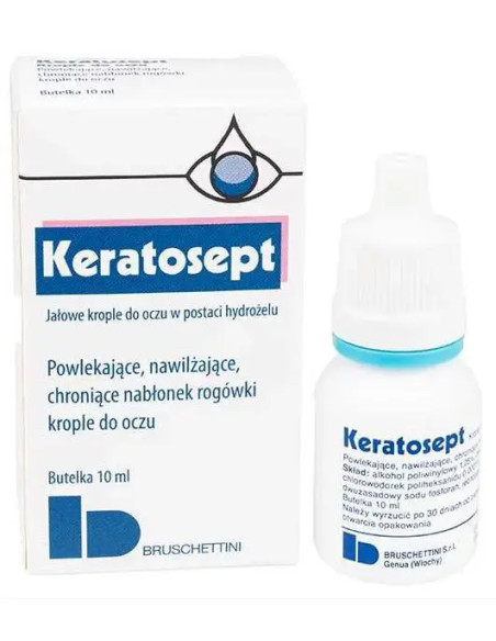 Keratosept krople do oczu 10 ml