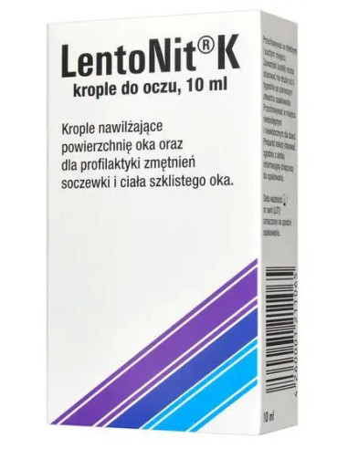 LentoNit K krople do oczu 10 ml