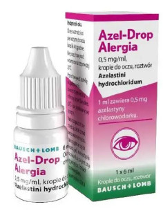 Azel-Drop Alergia krople do oczu 6 ml 