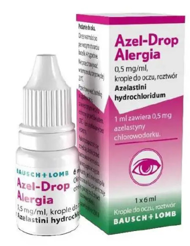 Azel-Drop Alergia krople do oczu 6 ml 
