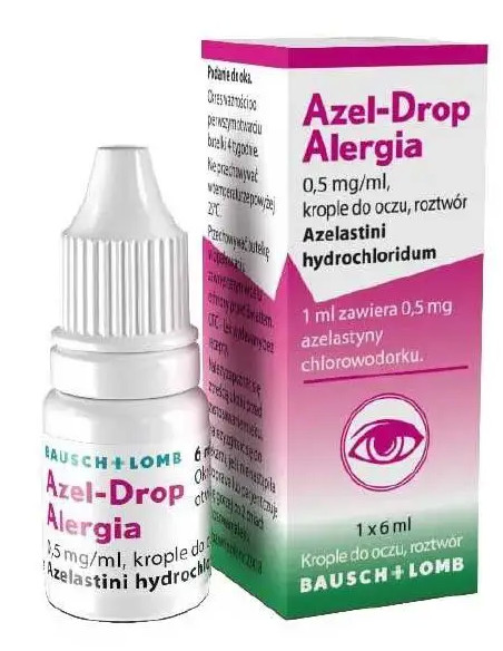 Azel-Drop Alergia krople do oczu 6 ml 