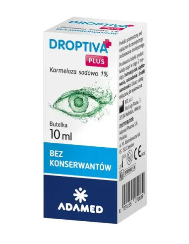 Droptiva Plus krople do oczu 10 ml