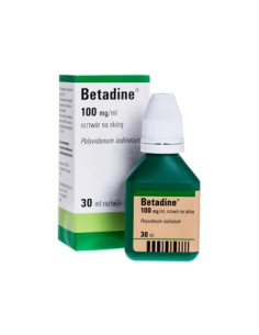 Betadine roztwór na skórę 100 mg/ml 30 ml