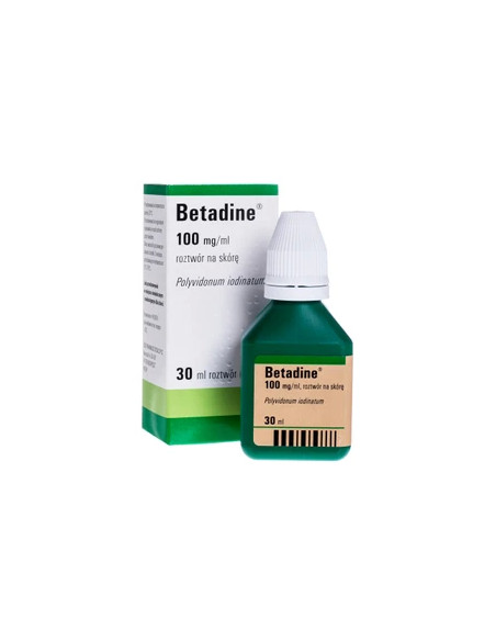 Betadine roztwór na skórę 100 mg/ml 30 ml