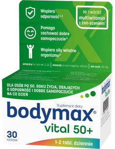 Bodymax Vital 50+ 30 tabletek