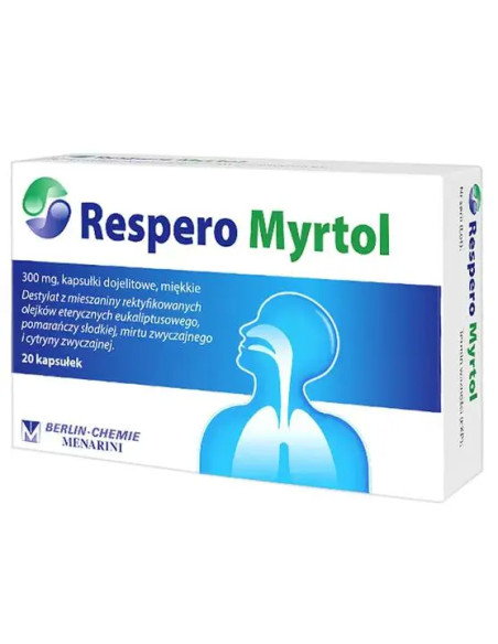 Respero Myrtol 300mg 20 kaps.