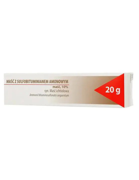 Maść z sulfobituminianem (ichtiolowa) 20 g