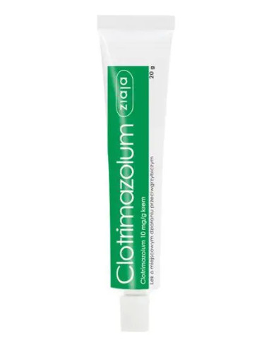 Clotrimazolum Ziaja 1% krem 20 g