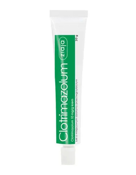 Clotrimazolum Ziaja 1% krem 20 g
