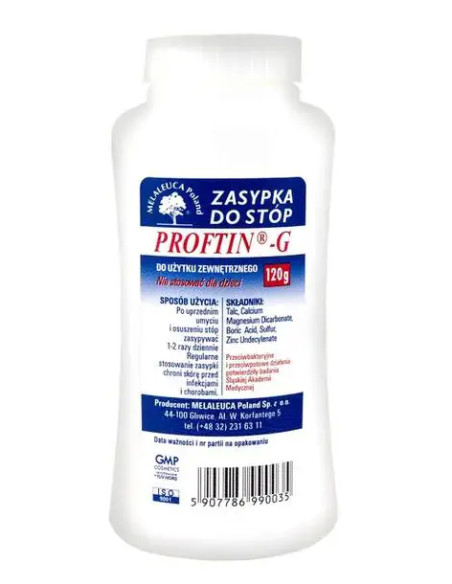 Proftin -G zasypka do stóp 120 g