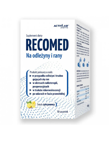 Recomed Na odleżyny i rany 10 saszetek 