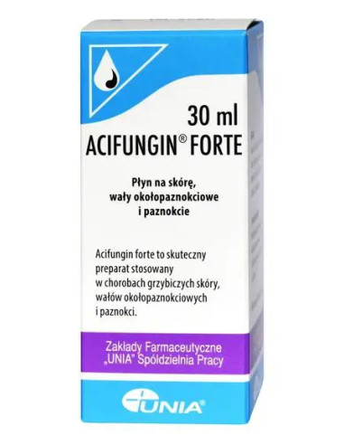 Acifungin forte roztwór na skórę 30 ml