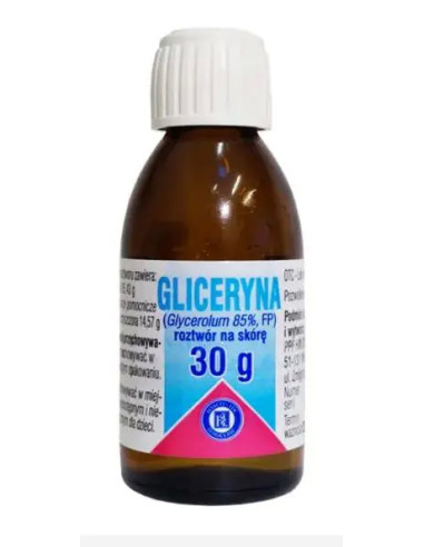 Gliceryna 86% płyn 30 g