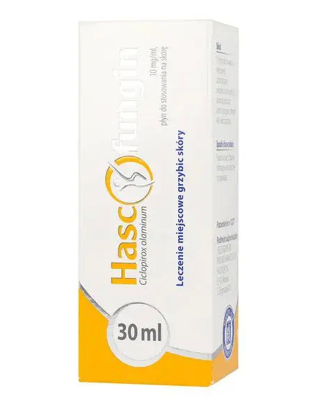 Hascofungin 10 mg/ ml płyn do stosowania na skórę 30 ml