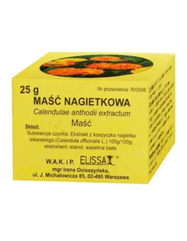 Maść nagietkowa 25 g ELISSA