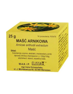 Maść arnikowa 25 g ELISSA