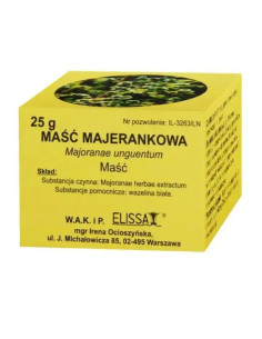 Maść majerankowa 25 g ELISSA